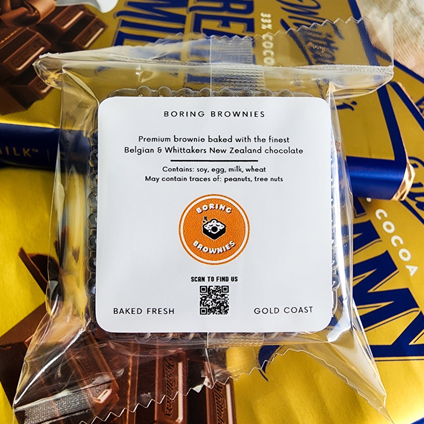 Corporate Logo / Edible Photo Image Brownies