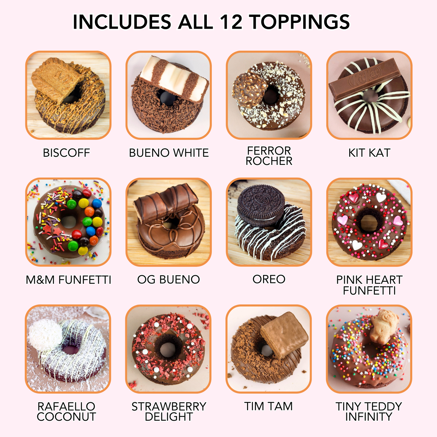 BRO-DOUGH 12 PACK - ALL TOPPINGS